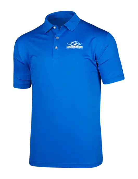 Callaway Vibrant Royal Blue Ventilated Polo w/McPeek Racing Logo