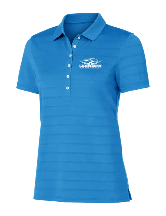 Callaway Womens Royal Blue Ventilated Polo w/McPeek Racing Logo