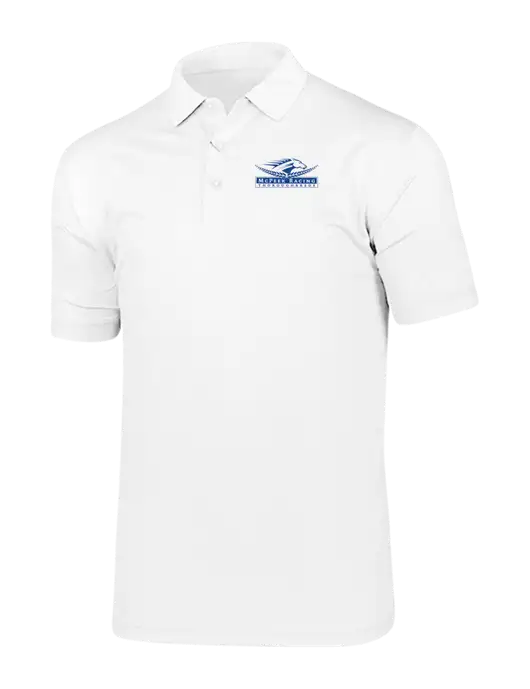 Callaway Vibrant Bright White Ventilated Polo w/McPeek Racing Logo