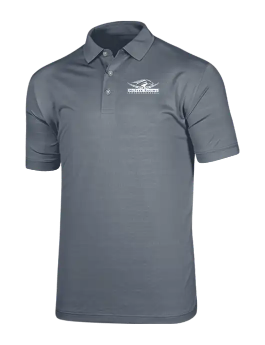 Callaway Vibrant Light Grey Ventilated Polo w/McPeek Racing Logo