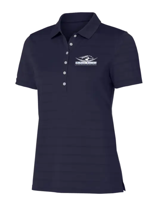 Callaway Womens Navy Ventilated Polo w/McPeek Racing Logo