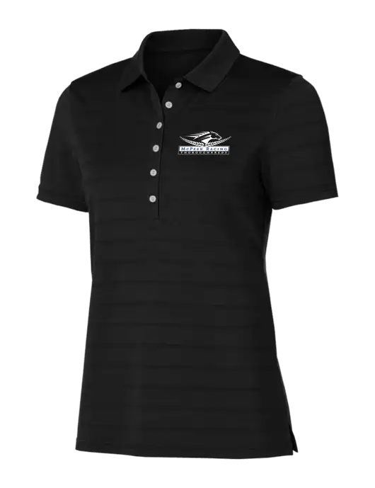 Callaway Womens Black Ventilated Polo w/McPeek Racing Logo