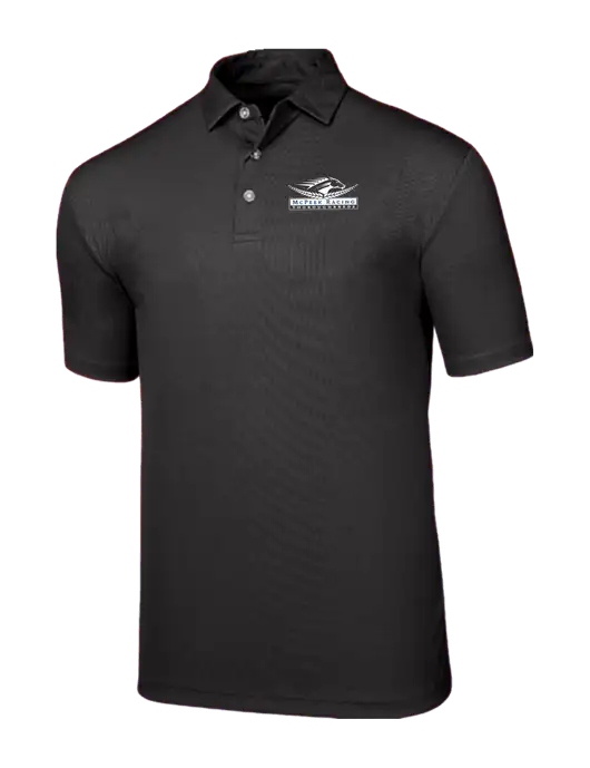 Callaway Birdseye Black Polo w/McPeek Racing Logo