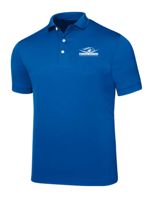 Callaway Ottoman Royal Blue Polo w/McPeek Racing Logo