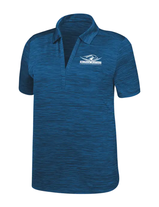 Callaway Womens Medium Slate Blue Broken Stripe w/McPeek Racing Logo