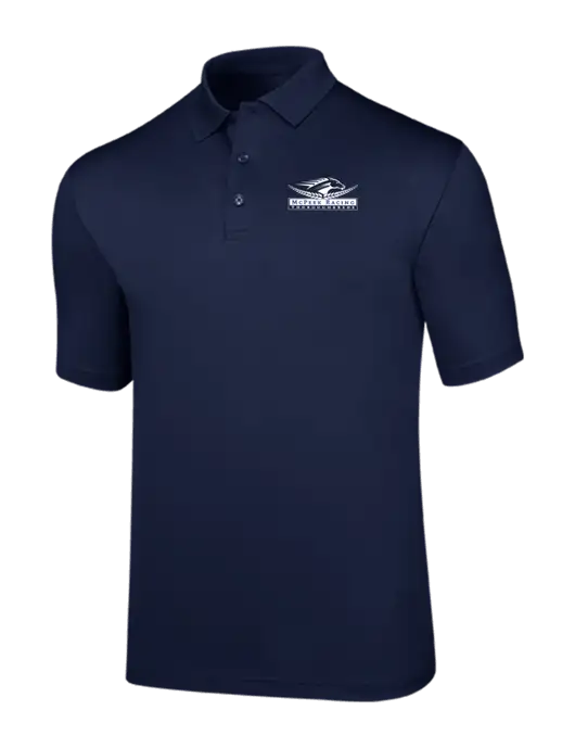 Callaway Opti-Dri Navy Chev Polo w/McPeek Racing Logo