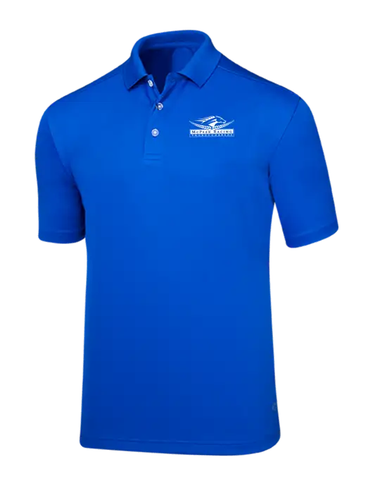 Callaway Core Royal Blue Performance Polo w/McPeek Racing Logo