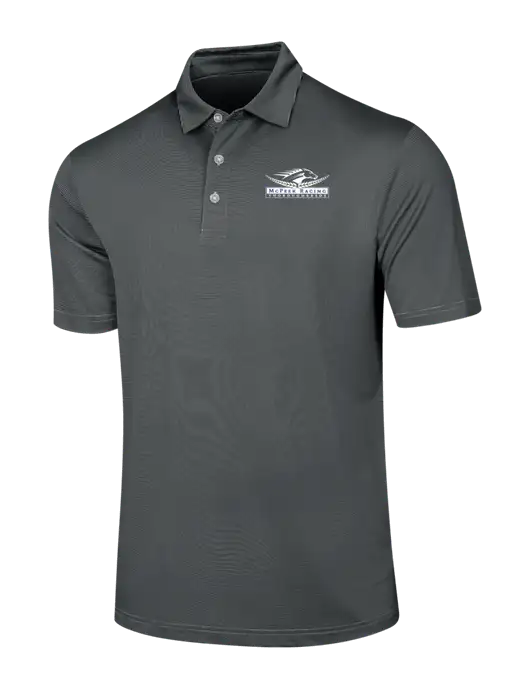 Callaway Black Fine Line Stripe Polo w/McPeek Racing Logo