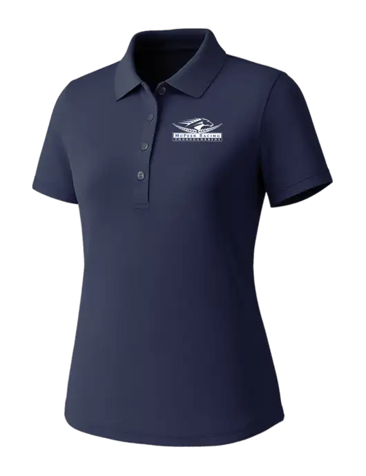 Callaway Womens Core Navy Performance Polo w/McPeek Racing Logo