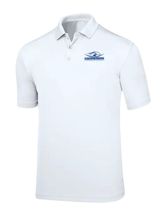 Callaway Core Bright White Performance Polo w/McPeek Racing Logo