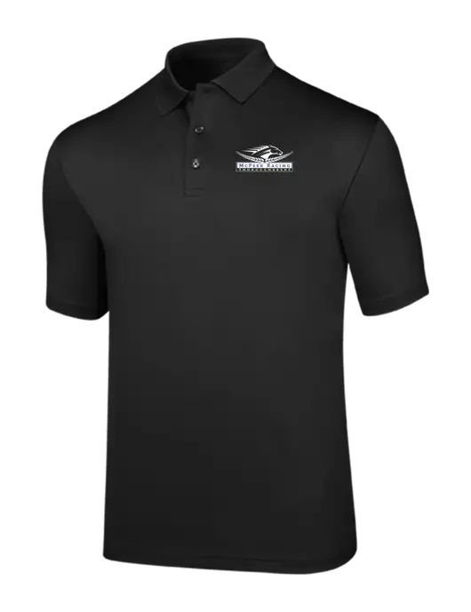 Callaway Opti-Dri Black Chev Polo w/McPeek Racing Logo