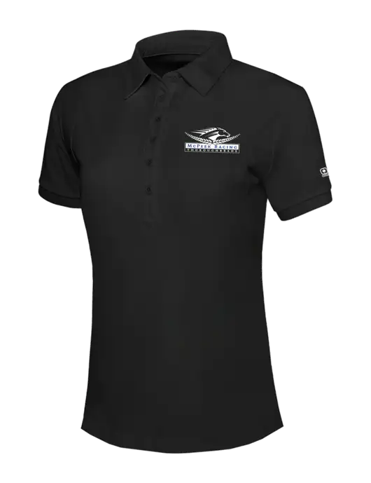 OGIO Womens Blacktop Jewel Polo w/McPeek Racing Logo