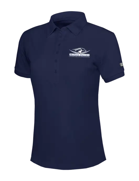 OGIO Womens Navy Jewel Polo w/McPeek Racing Logo