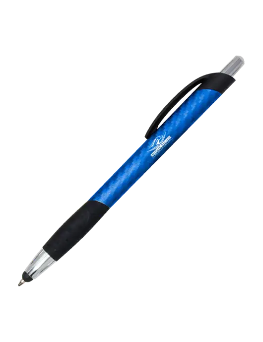 Sunray Blue Stylus Pen - Black Ink w/McPeek Racing Logo
