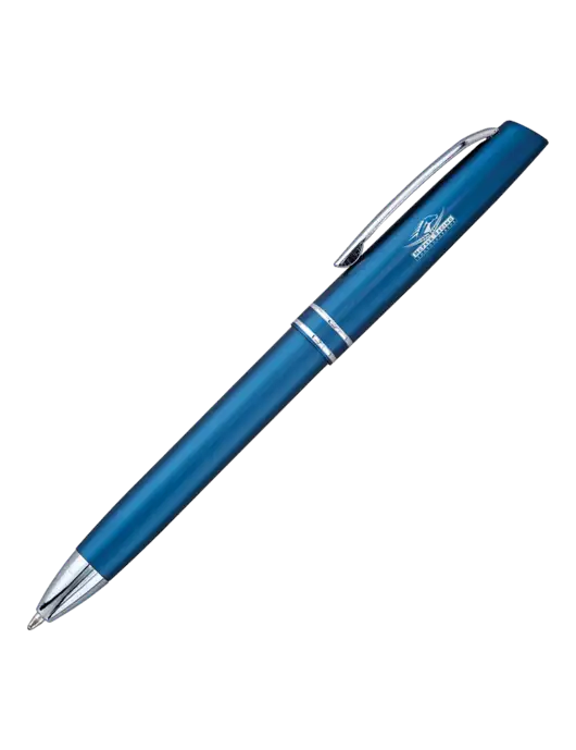 Blue Anguilla Black Ink Pen w/McPeek Racing Logo