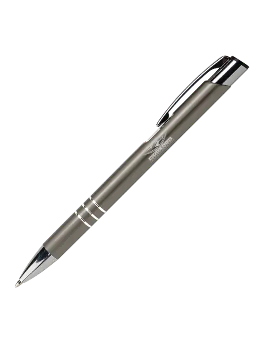 Laurent Gunmetal Pen - Black Ink w/McPeek Racing Logo