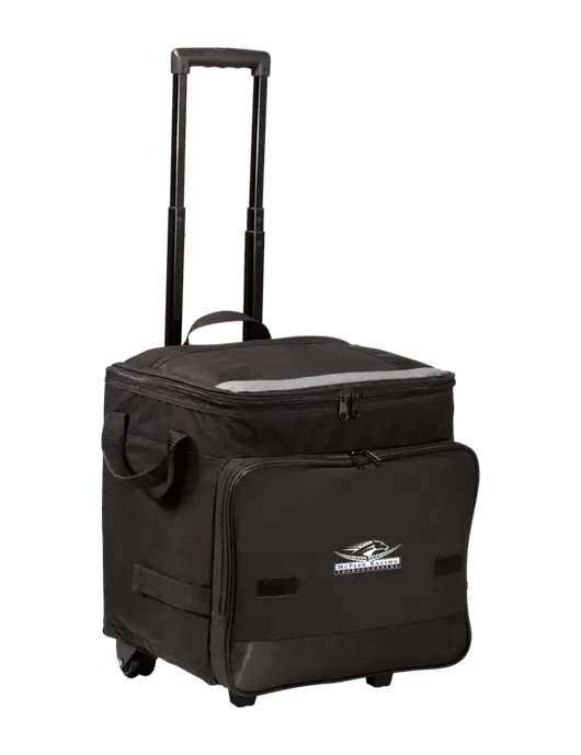 Black Rolling Cooler w/McPeek Racing Logo