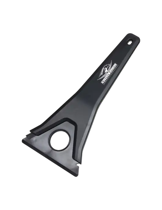 TriBlade Black Windshield Scraper w/McPeek Racing Logo