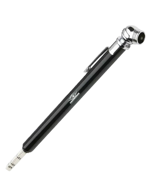 Quick View Black Tire Gauge w/McPeek Racing Logo