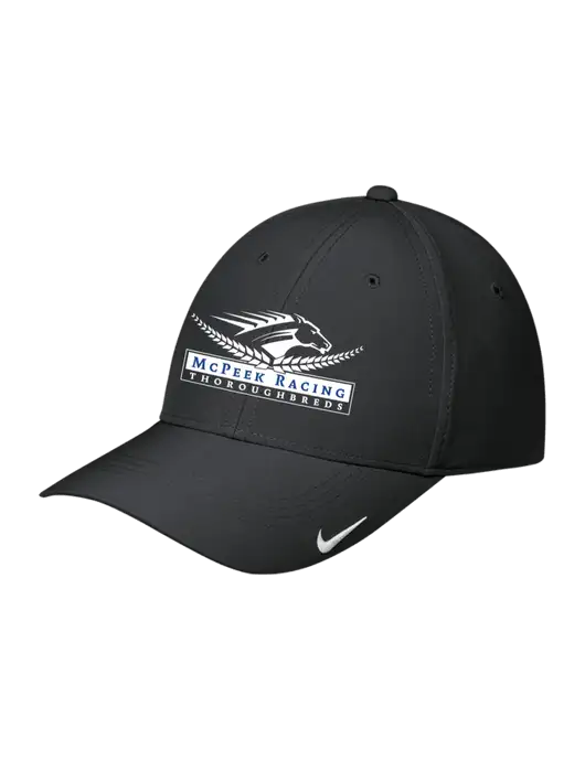 Nike Black Dri-FIT Legacy Cap w/McPeek Racing Logo