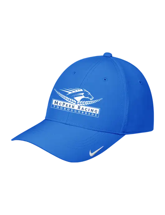 Nike Royal Dri-FIT Legacy Cap w/McPeek Racing Logo