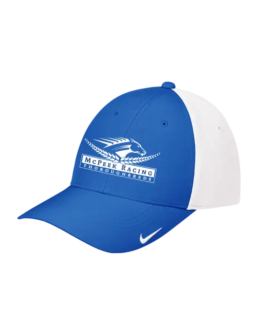 Nike Royal/White Dri-FIT Legacy Cap w/McPeek Racing Logo