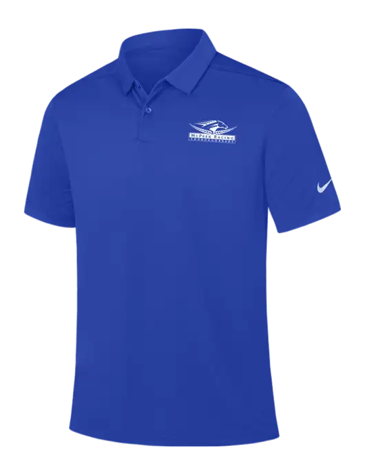 Nike Dark Royal Dry Essential Solid Polo w/McPeek Racing Logo