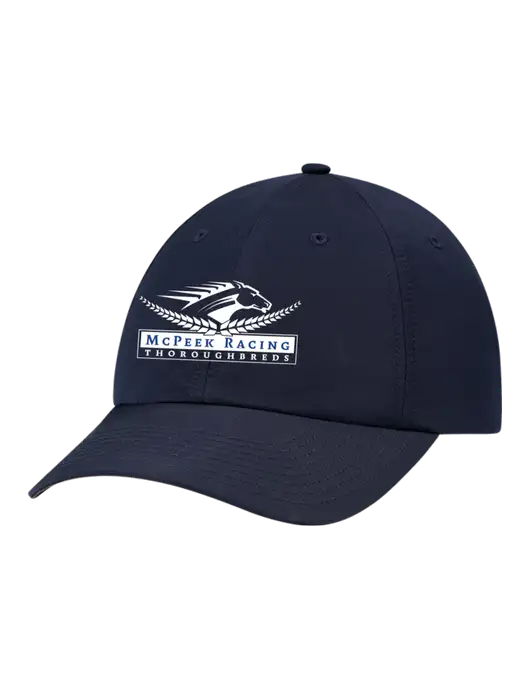 Richardson Relaxed Performance Lite Navy Cap w/McPeek Racing Logo