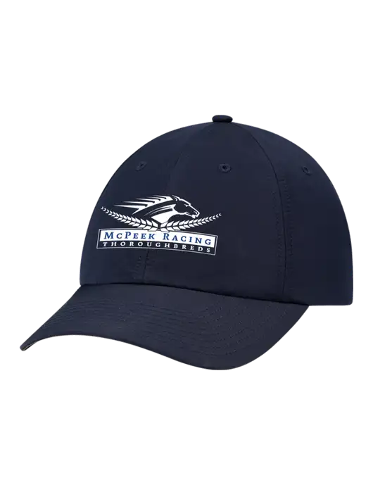 Richardson Relaxed Performance Lite Navy Cap w/McPeek Racing Logo