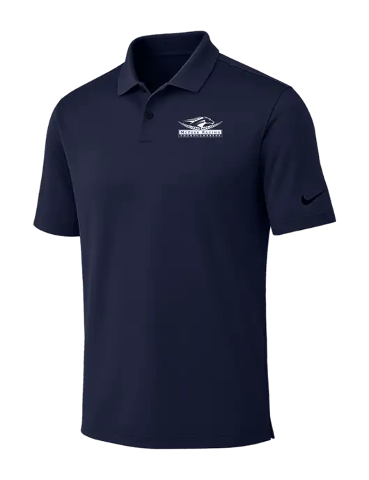 Nike Dark Navy Dri-FIT Vapor Polo w/McPeek Racing Logo