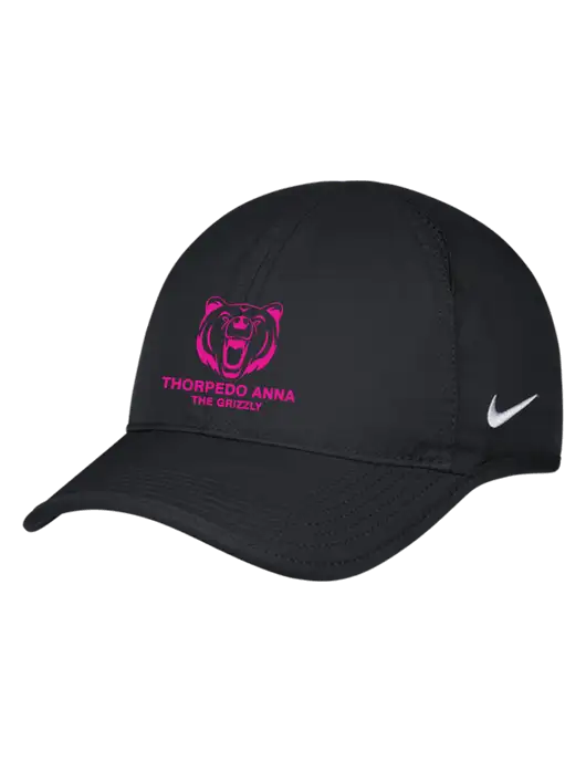Nike Black Featherlight Cap w/Thorpedo Anna Logo